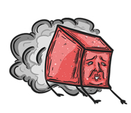 Life Of The Blocky. sticker #6854788