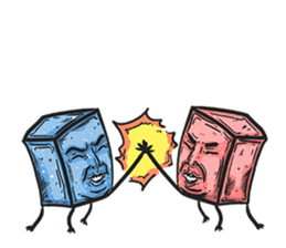 Life Of The Blocky. sticker #6854790