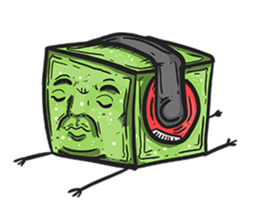 Life Of The Blocky. sticker #6854794