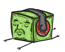 Life Of The Blocky. sticker #6854794