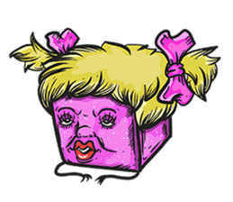Life Of The Blocky. sticker #6854799