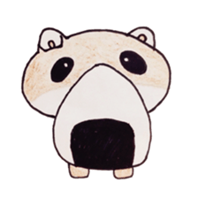 painful rice ball feature sticker #6855251