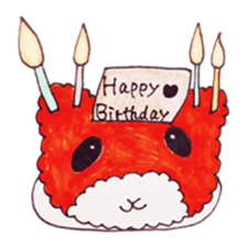 painful rice ball feature sticker #6855253