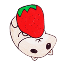 painful rice ball feature sticker #6855263