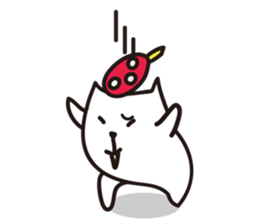 White Capybara Sticker2 so cool sticker #6855368