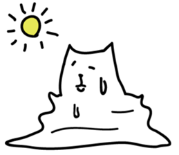 White Capybara Sticker2 so cool sticker #6855376