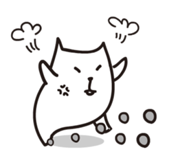 White Capybara Sticker2 so cool sticker #6855385