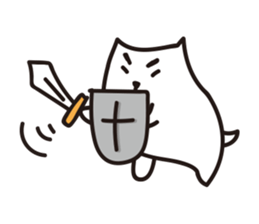 White Capybara Sticker2 so cool sticker #6855390