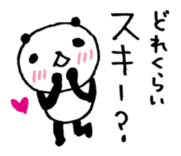 Every day of a panda38 sticker #6855496