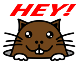 MOG the HUMSTER sticker #6855925