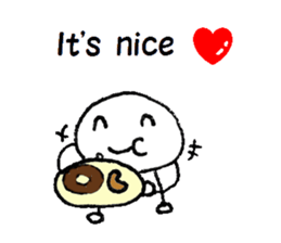 Daily life conversation sticker1 sticker #6856071