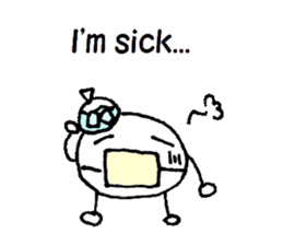 Daily life conversation sticker1 sticker #6856072