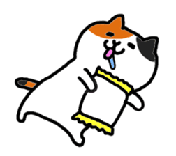 kawaii! Cute cat's sticker English ver. sticker #6856084