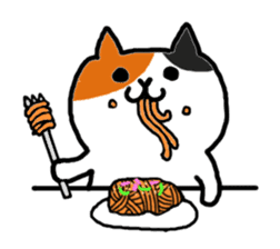 kawaii! Cute cat's sticker English ver. sticker #6856085