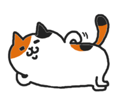 kawaii! Cute cat's sticker English ver. sticker #6856088