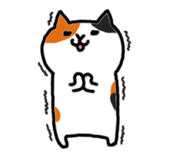 kawaii! Cute cat's sticker English ver. sticker #6856089