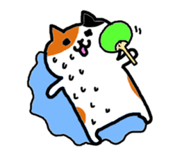 kawaii! Cute cat's sticker English ver. sticker #6856090