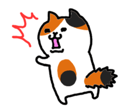 kawaii! Cute cat's sticker English ver. sticker #6856092