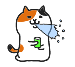 kawaii! Cute cat's sticker English ver. sticker #6856093
