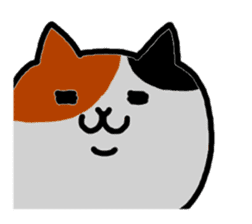 kawaii! Cute cat's sticker English ver. sticker #6856101
