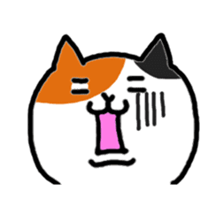kawaii! Cute cat's sticker English ver. sticker #6856102