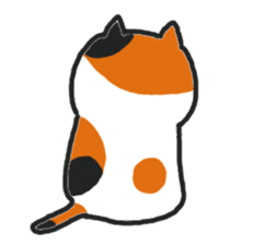 kawaii! Cute cat's sticker English ver. sticker #6856106