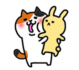 kawaii! Cute cat's sticker English ver. sticker #6856111