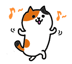 kawaii! Cute cat's sticker English ver. sticker #6856112