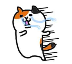 kawaii! Cute cat's sticker English ver. sticker #6856114