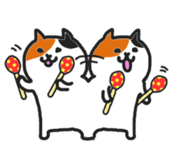kawaii! Cute cat's sticker English ver. sticker #6856117