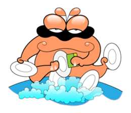 Mod tanoy joy&Joke No.6The Wash calender sticker #6856551