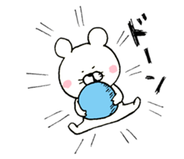 Rabbit and mouse  The white version sticker #6856675