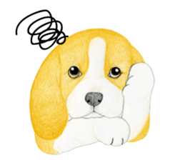 Beagle Sticker (English) sticker #6856940