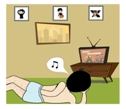 Keng-Keo 4 EN (Halloween) sticker #6857153