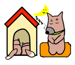 Daily life of Sora and Mame sticker #6857282