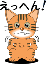 Various child cat sticker #6857902