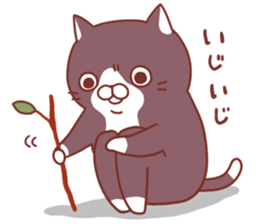 Twin cats nyansuke&kojiro 2 sticker #6858141