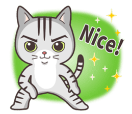 Joker! American short hair Mofu 2 sticker #6858604