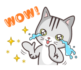 Joker! American short hair Mofu 2 sticker #6858605