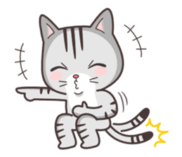 Joker! American short hair Mofu 2 sticker #6858609