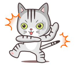 Joker! American short hair Mofu 2 sticker #6858611