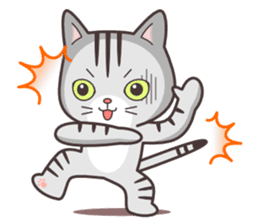 Joker! American short hair Mofu 2 sticker #6858611