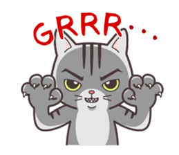 Joker! American short hair Mofu 2 sticker #6858616