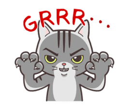 Joker! American short hair Mofu 2 sticker #6858616