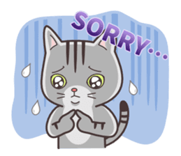 Joker! American short hair Mofu 2 sticker #6858617