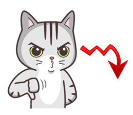 Joker! American short hair Mofu 2 sticker #6858620