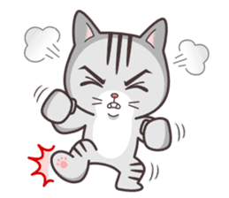 Joker! American short hair Mofu 2 sticker #6858621