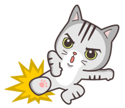 Joker! American short hair Mofu 2 sticker #6858622