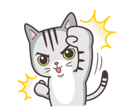 Joker! American short hair Mofu 2 sticker #6858625