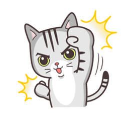 Joker! American short hair Mofu 2 sticker #6858625